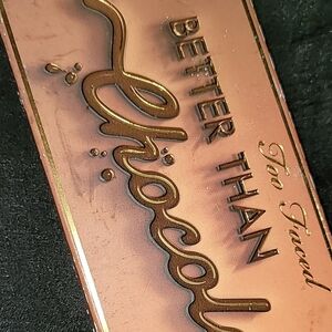 Too Faced Better Than Chocolate Eyeshadow Palette - Swatches Shown Minor Use